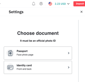 Verify your Deriv Trading Account